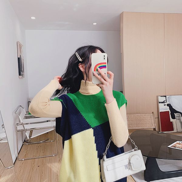 spring 2021 women casual round neck loose short patchwork panelled embroidery tassel sleeveless knitting vest coat 8y819, Black;brown
spring 2021 women casual round neck loose short patchwork panelled embroidery tassel sleeveless knitting vest coat 8y819, Black;brown