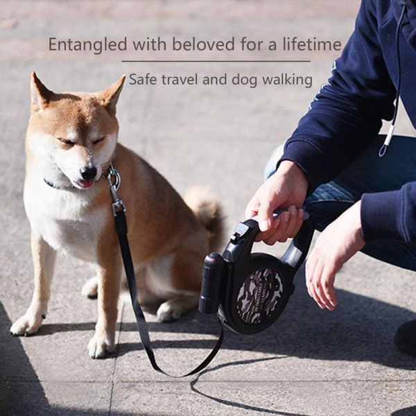 dog collars & leashes 5/8m leash retractable lead with led light automatic flexible traction rope for medium big dogs belt pet products
dog collars & leashes 5/8m leash retractable lead with led light automatic flexible traction rope for medium big dogs belt pet products