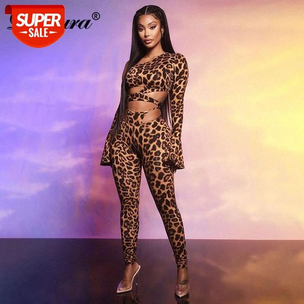dulzura leopard women 2 piece set flare sleeve crop lace up high waist pants hollow out club streetwear 2020 autumn winter #rm8f, White
dulzura leopard women 2 piece set flare sleeve crop lace up high waist pants hollow out club streetwear 2020 autumn winter #rm8f, White