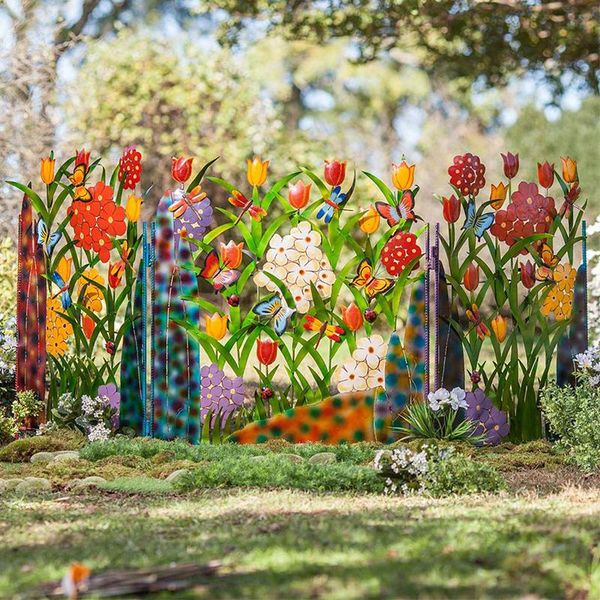 fencing, trellis & gates garden fence rustproof iron barrier flower metal landscape fencing decorative border for outdoor patio
fencing, trellis & gates garden fence rustproof iron barrier flower metal landscape fencing decorative border for outdoor patio