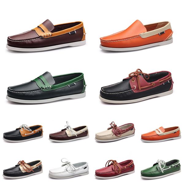 men casual shoes loafers leather outdoor sneakers bottom low cut mens classic triple white green gr, Black
men casual shoes loafers leather outdoor sneakers bottom low cut mens classic triple white green gr, Black
