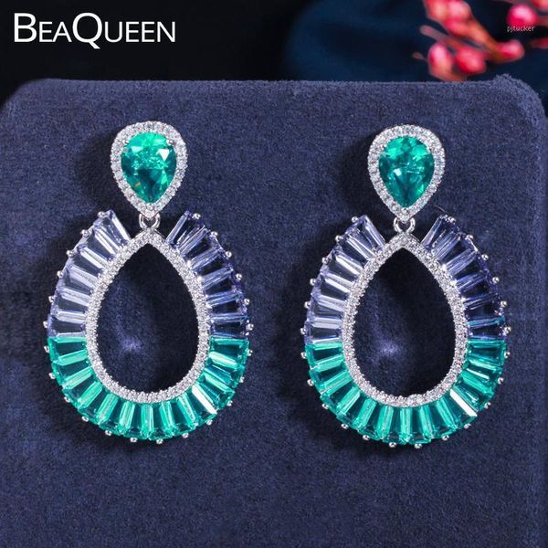 dangle & chandelier beaqueen gradual-change cz blue purple baguette crystal big drop hanging earrings cubic zirconia ear jewelry for women e, Silver
dangle & chandelier beaqueen gradual-change cz blue purple baguette crystal big drop hanging earrings cubic zirconia ear jewelry for women e, Silver