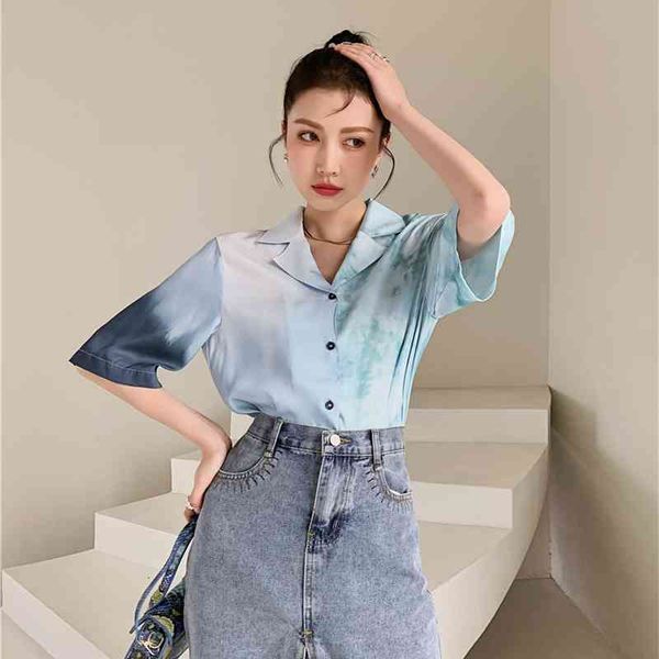 women's two piece pants tie dye shirt for women light blue summer button up hawaiian short sleeve loose collared blouses 2021, White
women's two piece pants tie dye shirt for women light blue summer button up hawaiian short sleeve loose collared blouses 2021, White