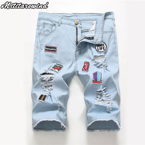 men's jeans 2021 design summer denim short men high street ripped patchwork beggar shorts knee lrngth stretch s-xxxl, Blue
men's jeans 2021 design summer denim short men high street ripped patchwork beggar shorts knee lrngth stretch s-xxxl, Blue