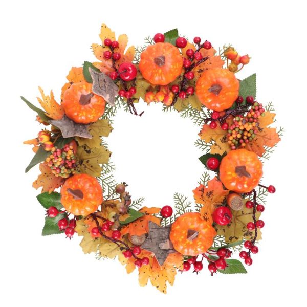 decorative flowers & wreaths 1pc halloween garland pumpkin wreath autumn harvest for decoration (orange)
decorative flowers & wreaths 1pc halloween garland pumpkin wreath autumn harvest for decoration (orange)
