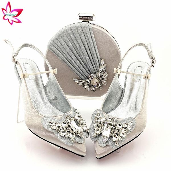 dress shoes 2021 pretty women and bag to match in silver color ladies sandals for party, Black
dress shoes 2021 pretty women and bag to match in silver color ladies sandals for party, Black