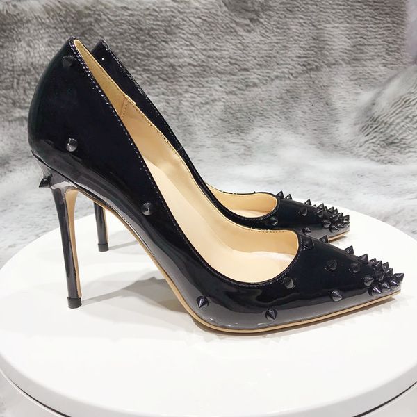 dress shoes high heel shoes with studs for women, black leather, 12 cm, party, wedding, rivets, decoration, 9xnz
dress shoes high heel shoes with studs for women, black leather, 12 cm, party, wedding, rivets, decoration, 9xnz