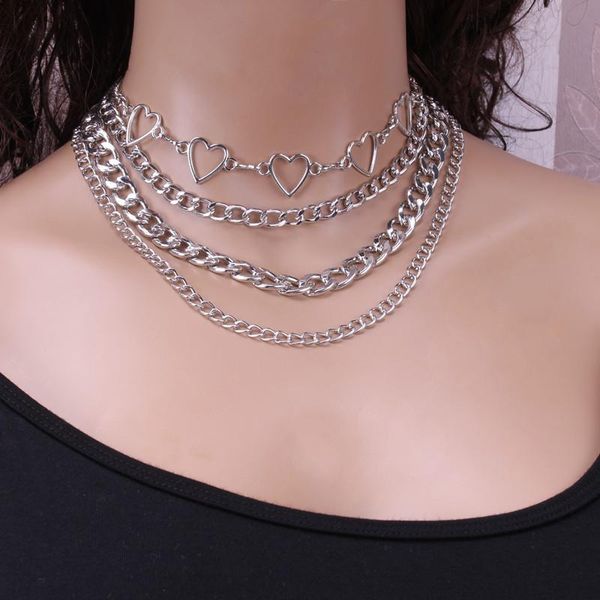 phyanic layered punk chain necklace pendant necklace women choker metal chains goth jewelry grunge aesthetic accessories, Golden;silver
phyanic layered punk chain necklace pendant necklace women choker metal chains goth jewelry grunge aesthetic accessories, Golden;silver
