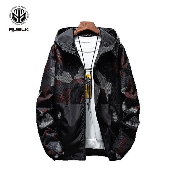 men's jackets ruelk 2021 spring and autumn men thin jacket plus fat size student casual camouflage sports loose trend outwear, Black;brown
men's jackets ruelk 2021 spring and autumn men thin jacket plus fat size student casual camouflage sports loose trend outwear, Black;brown