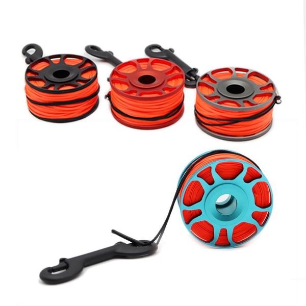 diving masks smb equipment 30m scuba aluminum alloy spool finger reel +reel sleeve ring stainless steel bolt snap hook bcd accessories
diving masks smb equipment 30m scuba aluminum alloy spool finger reel +reel sleeve ring stainless steel bolt snap hook bcd accessories