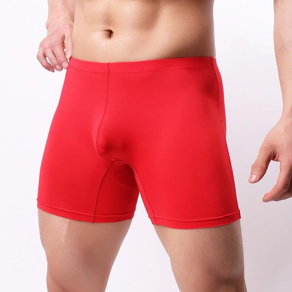 underpants men's underwear europe size trousers ice silk boxers anti-wear leisure sports extended, Black;white
underpants men's underwear europe size trousers ice silk boxers anti-wear leisure sports extended, Black;white
