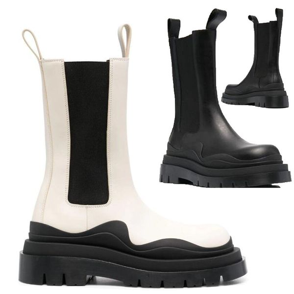aaa++ white black soles bottega boot tire rubber-trimmed leather chelsea booties men platform chunky shoes lady knight high-boots women cowh
aaa++ white black soles bottega boot tire rubber-trimmed leather chelsea booties men platform chunky shoes lady knight high-boots women cowh