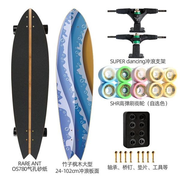 skateboarding land carver surf skate long skateboard 24x102cm fish board skiing snowboarding training bamboo maple super dancing
skateboarding land carver surf skate long skateboard 24x102cm fish board skiing snowboarding training bamboo maple super dancing
