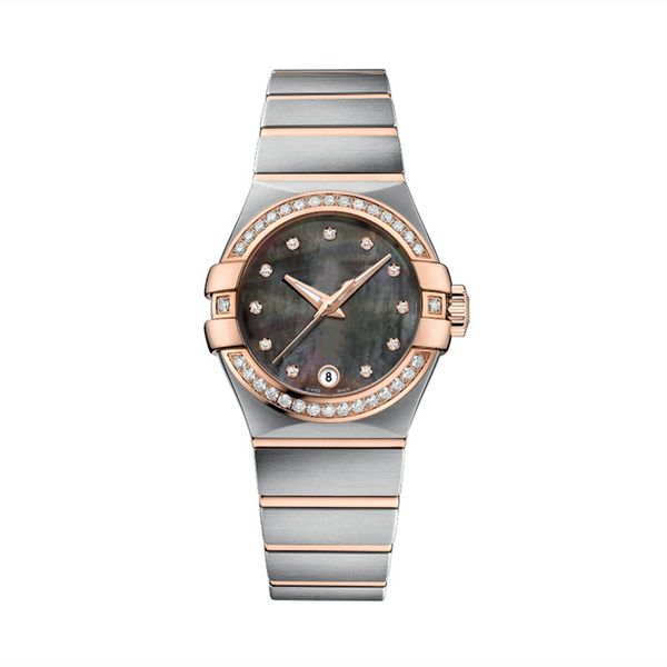 women's watch designer luxury mechanical quartz stainless steel leather strap mmmmm, Slivery;brown
women's watch designer luxury mechanical quartz stainless steel leather strap mmmmm, Slivery;brown