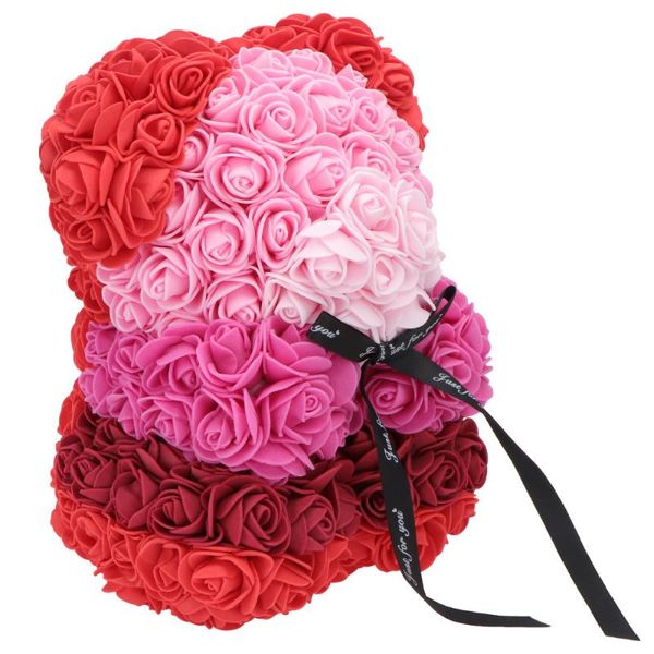 1pc preserved rose bear ornament lovely preserved flower deskadornment 
1pc preserved rose bear ornament lovely preserved flower deskadornment