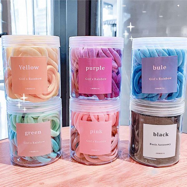 50pcs/box girls no crease nylon hair ties rope bright candy color elastic ponytail holder no damage towel scrunchies, Slivery;white
50pcs/box girls no crease nylon hair ties rope bright candy color elastic ponytail holder no damage towel scrunchies, Slivery;white