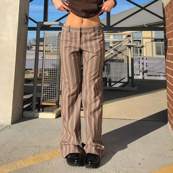 vintage striped y2k womens straight pants 2021 streetwear fashion low waist casual baggy trousers for female harajuku, Black;white
vintage striped y2k womens straight pants 2021 streetwear fashion low waist casual baggy trousers for female harajuku, Black;white