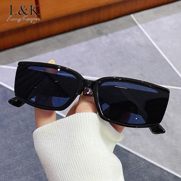 sunglasses longkeeper fashion rectangle women men brand designer small square sun glasses ladies retro 90s eyeware shades uv400, White;black
sunglasses longkeeper fashion rectangle women men brand designer small square sun glasses ladies retro 90s eyeware shades uv400, White;black