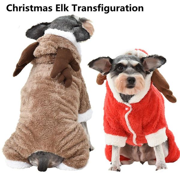 dog apparel christmas clothes cute puppy reindeer turn into thick coat cat winter pet clothing warm elk hoodie
dog apparel christmas clothes cute puppy reindeer turn into thick coat cat winter pet clothing warm elk hoodie