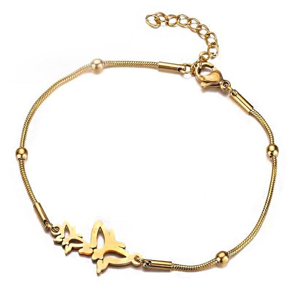 butterfly bracelets women stainless steel gold bracelet bead fashion charm adjustable bracelet jewelry gifts for woman wholesale, Black
butterfly bracelets women stainless steel gold bracelet bead fashion charm adjustable bracelet jewelry gifts for woman wholesale, Black