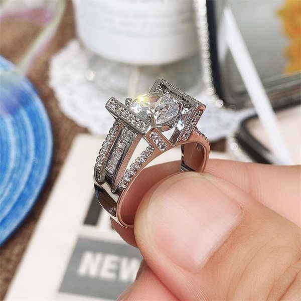 wedding rings huitan unique design trendy female finger for party dazzling zirconia accessories fashionable women jewelry gift, Slivery;golden
wedding rings huitan unique design trendy female finger for party dazzling zirconia accessories fashionable women jewelry gift, Slivery;golden