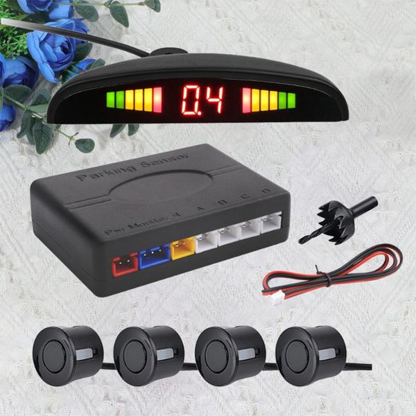 car rear view cameras& parking sensors 1 set of led 4 probe back monitor for vehicle
car rear view cameras& parking sensors 1 set of led 4 probe back monitor for vehicle
