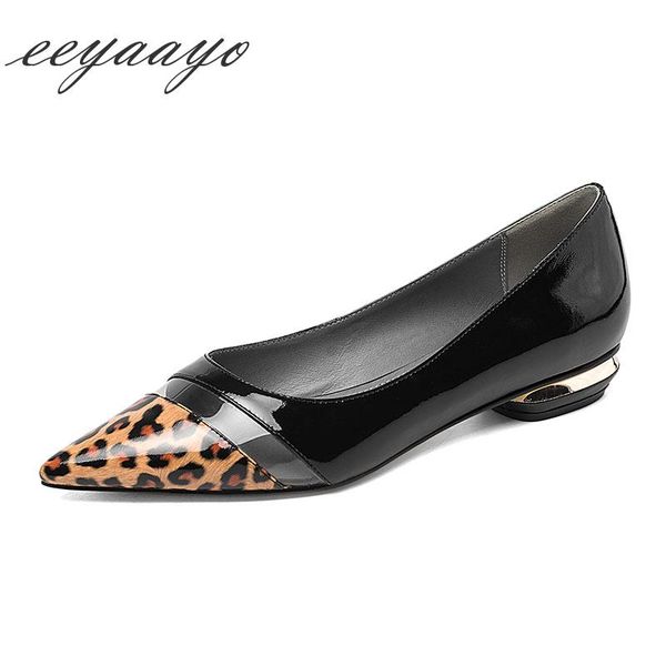 dress shoes 2021 genuine leather women pumps low heel pointed toe leopard print metal fashion cow black female
dress shoes 2021 genuine leather women pumps low heel pointed toe leopard print metal fashion cow black female
