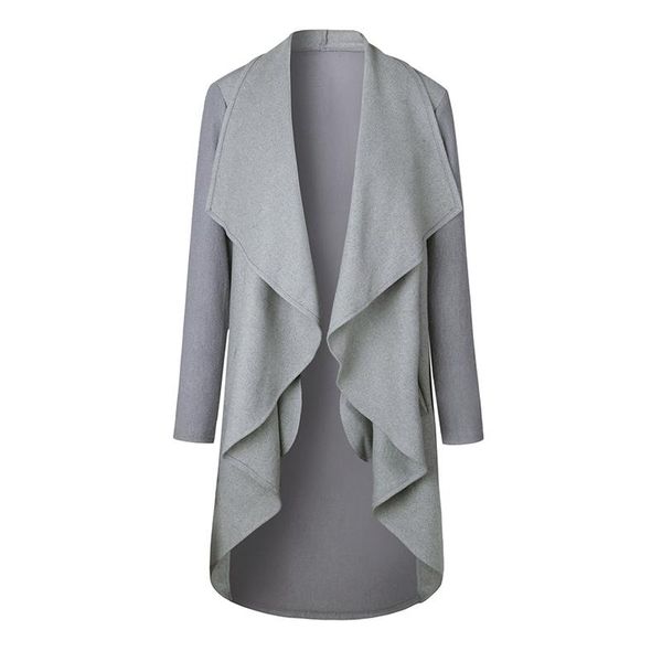 women's trench coats women autumn irregular overcoat solid color slim jackets casual long outerwear windbreaker vn 68, Tan;black
women's trench coats women autumn irregular overcoat solid color slim jackets casual long outerwear windbreaker vn 68, Tan;black