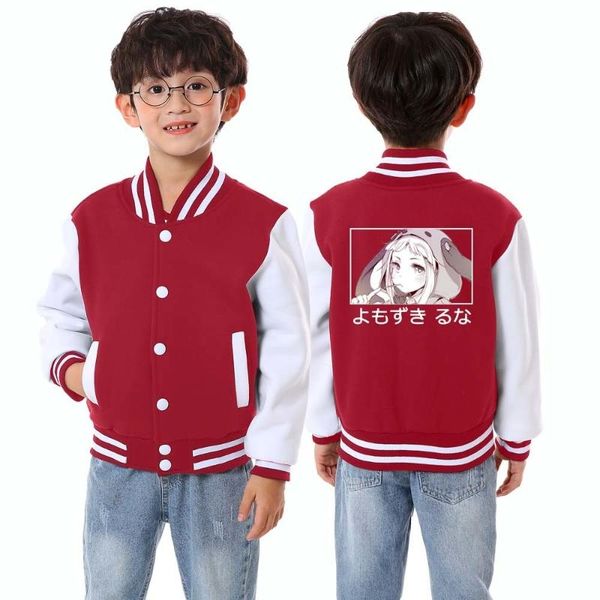 men's jackets kakegurui baseball kid boys girls sweet yomozuki runa cute print cardigan casual sweatshirts solid sportswear coat 2021, Black;brown
men's jackets kakegurui baseball kid boys girls sweet yomozuki runa cute print cardigan casual sweatshirts solid sportswear coat 2021, Black;brown