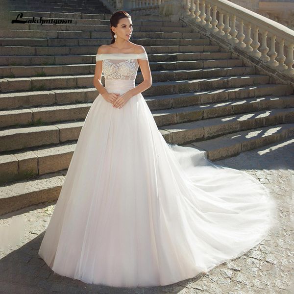 2021 new boho off the shoulder vestido de novia appliqued tulle bride es elegant lace wedding bridal gowns 780f, White
2021 new boho off the shoulder vestido de novia appliqued tulle bride es elegant lace wedding bridal gowns 780f, White