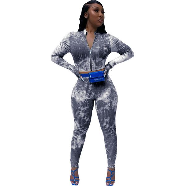 2021 retrieve panties 2-piece sweater shirt and broek fit training suit grab women's jogging sets, Gray 
2021 retrieve panties 2-piece sweater shirt and broek fit training suit grab women's jogging sets, Gray