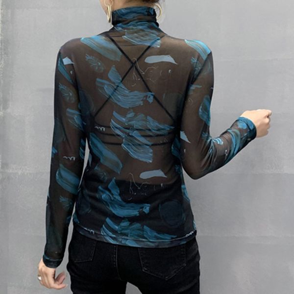 new summer european style t-shirt girls fashion turtleneck mesh print transparent women long sleeve tees 2021 t12701a fvio, White
new summer european style t-shirt girls fashion turtleneck mesh print transparent women long sleeve tees 2021 t12701a fvio, White