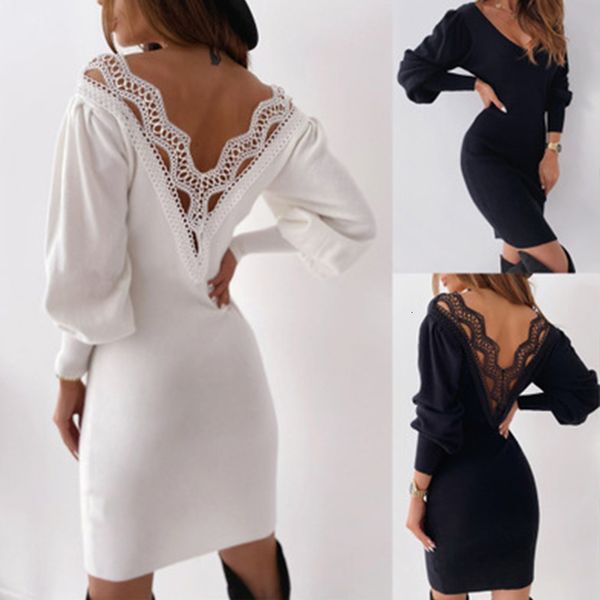2021 new women v-neck bodycon autumn long sleeve backless lace patchwork ladies knee-length es clubwear 7e0b, Black;gray
2021 new women v-neck bodycon autumn long sleeve backless lace patchwork ladies knee-length es clubwear 7e0b, Black;gray