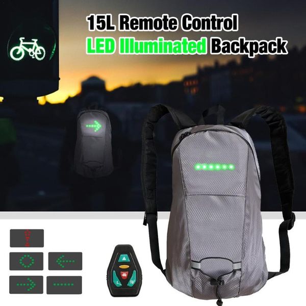 outdoor bags 15l remote led light backpack with turn signal usb rechargeable bag direction indicator illuminated for night riding
outdoor bags 15l remote led light backpack with turn signal usb rechargeable bag direction indicator illuminated for night riding