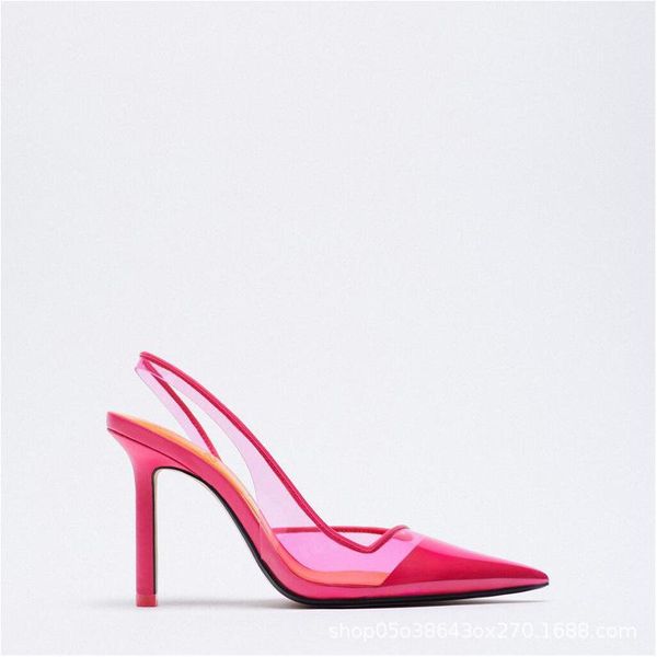 dress shoes 2021 european and american style fashion avant-garde rose red transparent shallow pointed high-heeled single, Black
dress shoes 2021 european and american style fashion avant-garde rose red transparent shallow pointed high-heeled single, Black