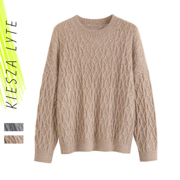 women sweater autumn winter fashion basic all-match thick solid khaki grey twist long sleeve pullover cashmere sweaters 210608, White;black
women sweater autumn winter fashion basic all-match thick solid khaki grey twist long sleeve pullover cashmere sweaters 210608, White;black