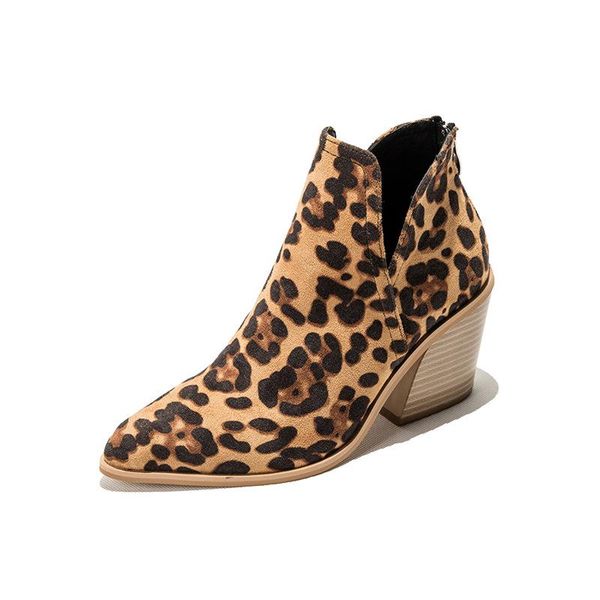 boots leopard print ankle women 2021 spring and autumn snake non-slip wear-resistant fashionable comfortable high heel, Black
boots leopard print ankle women 2021 spring and autumn snake non-slip wear-resistant fashionable comfortable high heel, Black