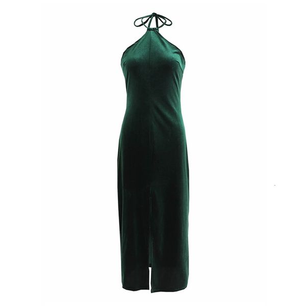 casual dresses elegant woman slim halter veet slit long 2021 spring fashion ladies backless party es female chic shiny 4u9k, Black;gray
casual dresses elegant woman slim halter veet slit long 2021 spring fashion ladies backless party es female chic shiny 4u9k, Black;gray
