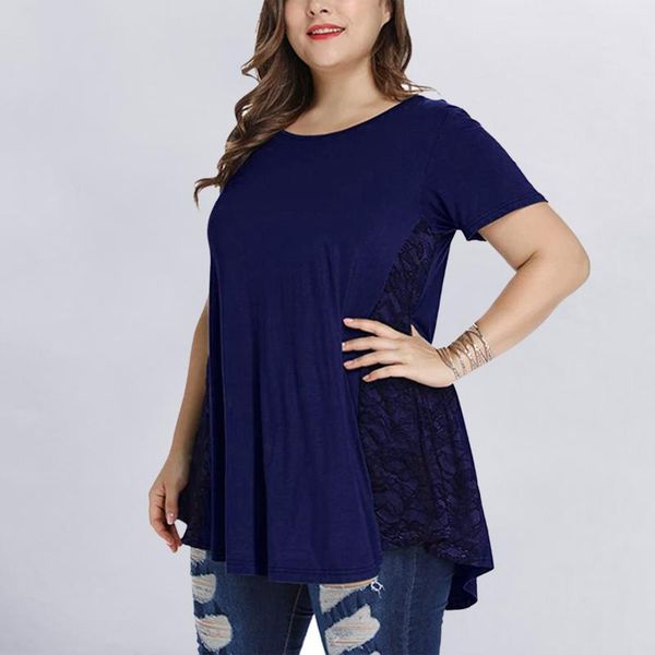 women's t-shirt fashion women's t-shirts casual solid color side lace o-neck tee summer elegant ladies loose comfy shirts plus siz, White
women's t-shirt fashion women's t-shirts casual solid color side lace o-neck tee summer elegant ladies loose comfy shirts plus siz, White