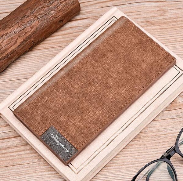 wallets fashion men's long clutch frosted pu leather purse for man bifold holders hasp wallet male banknote bags, Red;black
wallets fashion men's long clutch frosted pu leather purse for man bifold holders hasp wallet male banknote bags, Red;black