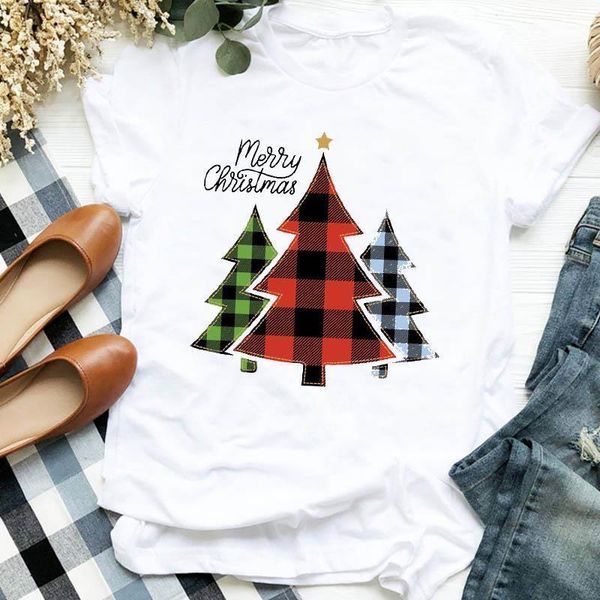 women lady plaid star letter new year 90s autumn winter merry christmas tshirt female graphic clothes shirt t tee t-shirt, White
women lady plaid star letter new year 90s autumn winter merry christmas tshirt female graphic clothes shirt t tee t-shirt, White