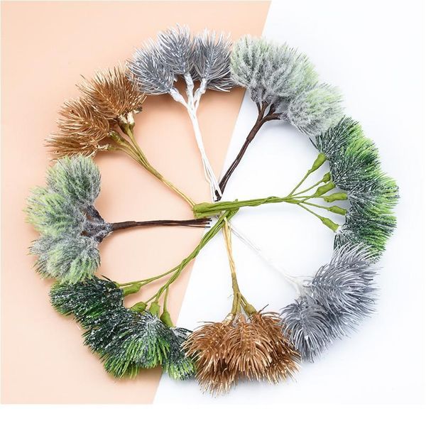 6 pieces fake pine needle christmas decorations for home decorative flowers wreaths diy gifts box scrapbooking artificia jllsyu
6 pieces fake pine needle christmas decorations for home decorative flowers wreaths diy gifts box scrapbooking artificia jllsyu