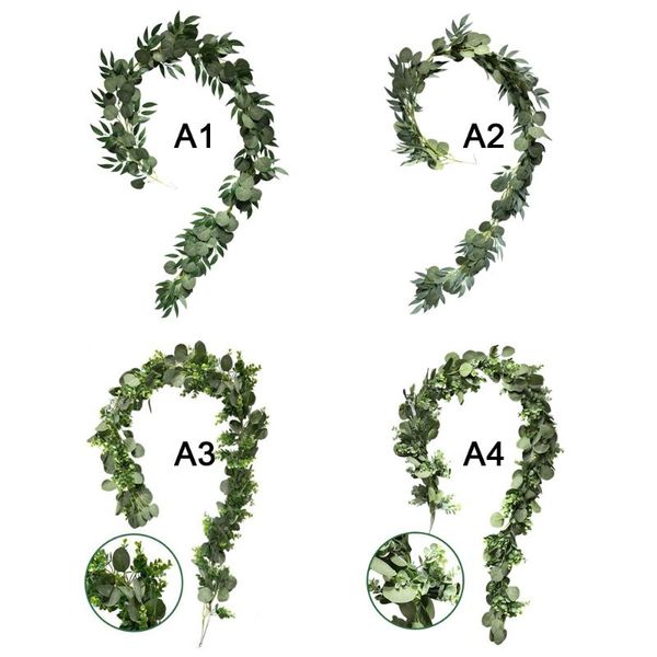 decorative flowers & wreaths 2m artificial vine wreath eucalyptus willow rattan simulated green plant party wedding feast festival backgroun
decorative flowers & wreaths 2m artificial vine wreath eucalyptus willow rattan simulated green plant party wedding feast festival backgroun