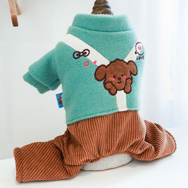 dog apparel clothes pet romper jumpsuit winter cute thicken coat jacket clothing puppy cat hoody jumpsuits overalls for small dogs l
dog apparel clothes pet romper jumpsuit winter cute thicken coat jacket clothing puppy cat hoody jumpsuits overalls for small dogs l