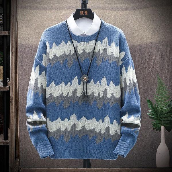 men's sweaters color matching crew neck sweater long sleeve ordinary youth blue straight tube leisure autumn spot swea, White;black
men's sweaters color matching crew neck sweater long sleeve ordinary youth blue straight tube leisure autumn spot swea, White;black