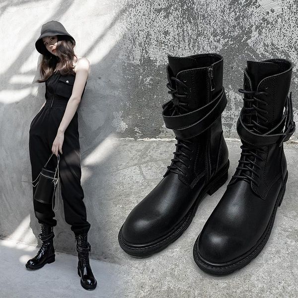 boots 2021 winter high-end handmade custom leather boots, two ways to wear belt detachable, Black
boots 2021 winter high-end handmade custom leather boots, two ways to wear belt detachable, Black
