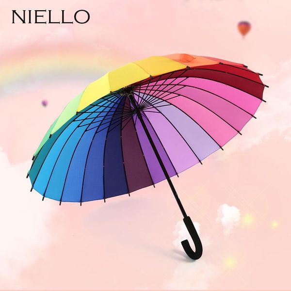 umbrellas creative 24 bone long handle umbrella rainbow children's advertising custom men women
umbrellas creative 24 bone long handle umbrella rainbow children's advertising custom men women