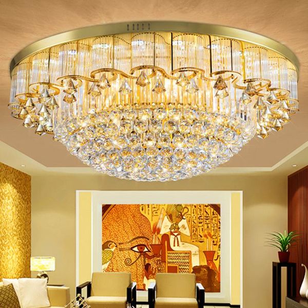 ceiling lights european round gold crystal lamp led mount living room villa el modern luxury
ceiling lights european round gold crystal lamp led mount living room villa el modern luxury