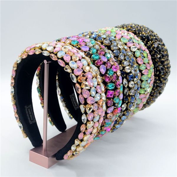 gorgeous baroque hair jewelry bohemian padded crystal crown headbands exaggerated rhinestone tiara hairbands for women wedding, Slivery;white
gorgeous baroque hair jewelry bohemian padded crystal crown headbands exaggerated rhinestone tiara hairbands for women wedding, Slivery;white