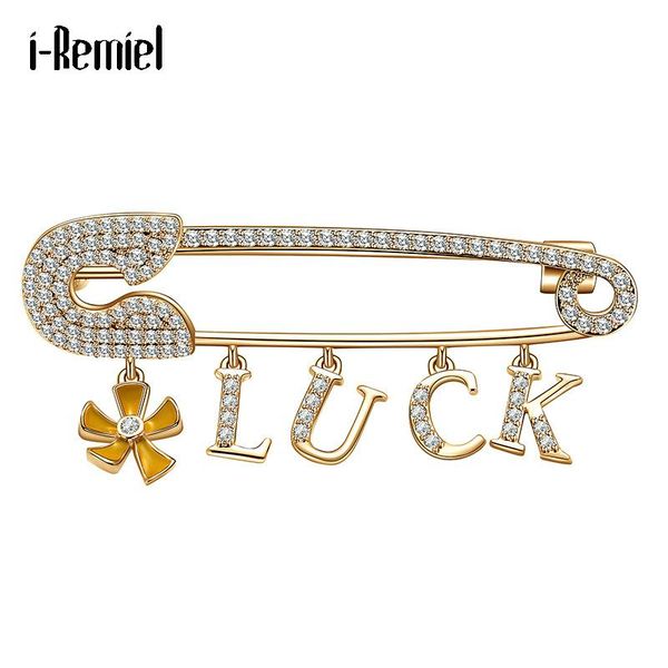 pins, brooches ladies luck letter lucky flower fashion jewelry luxury zirconia crystal suit coat pin scarf buckle shawl cardigan accessories, Gray
pins, brooches ladies luck letter lucky flower fashion jewelry luxury zirconia crystal suit coat pin scarf buckle shawl cardigan accessories, Gray